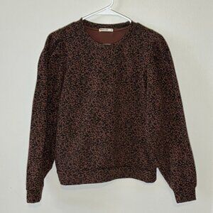 Marine Layer Animal Print Women's Sweater Size M